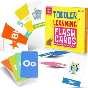 Toddler Learning Flash Cards A-Z Kids Toddlers Educational Pre School Learning
