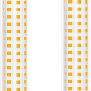 2 x R7s 118mm LED Bulbs 15W Warm White 3000K J-Type 120W Halogen Replacement